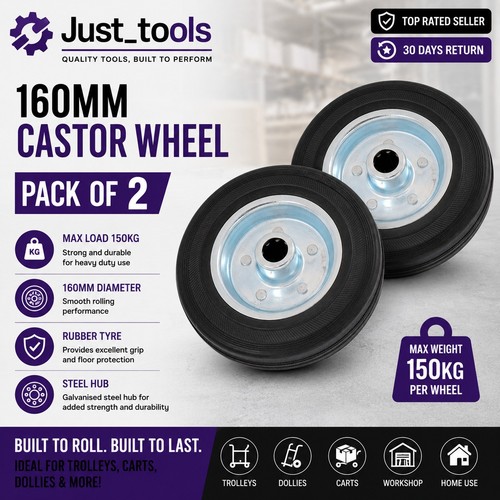 160mm castor wheels heavy - wheels,