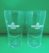 2 Pint Glasses NorthDown