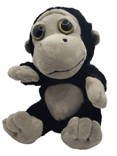 Monkey Chimpanzee Big Eye Cuddle Time Cuddly 10" Plush Soft Toy Teddy Monkey