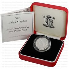 2007 Gateshead Millennium Bridge One Pound Piedfort Silver Proof Coin UK07PF