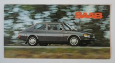 SAAB 99 RANGE orig 1978 UK Mkt Small Sales Brochure - EMS GLE Turbo