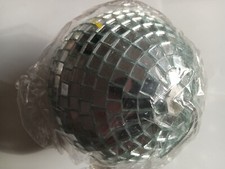 Vintage 70s Disco 4" Inch Small Glitter Disco Club Ball Sphere Mirror Ball 