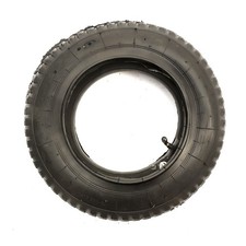 3.50-8 Tyre & Inner Tube Bent Valve 4 Ply 14 Inch Wheelbarrow Free Next Day