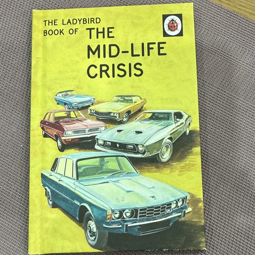 Ladybird book mid life crisis - mid-life,