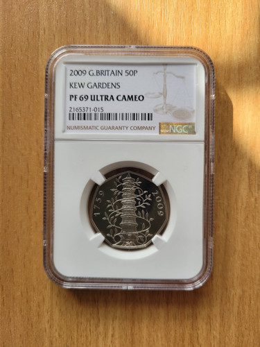 2009 kew garden 50p - bunc, 250th