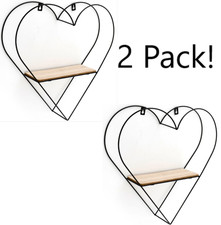 Pack heart shaped wire wall - shaped,