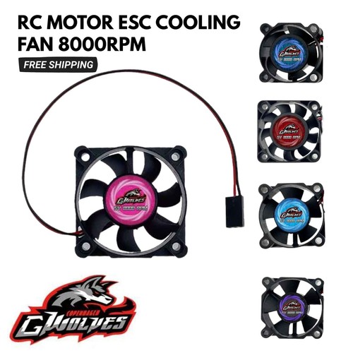 Motor esc cooling - motor, fan