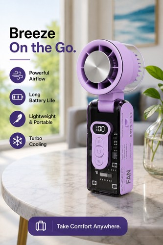 Mini hand held fan - fan, portable
