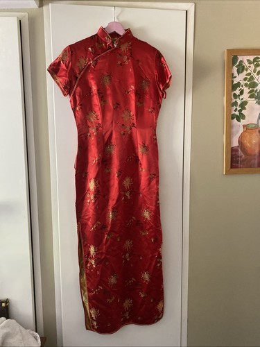 Beautiful red vintage kimono - beautiful,