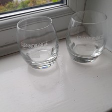 GLENMORANGIE glass tumbler x 2