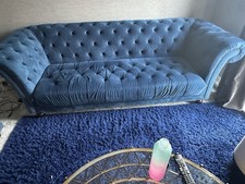 🛋️ x2 Blue Sofas –