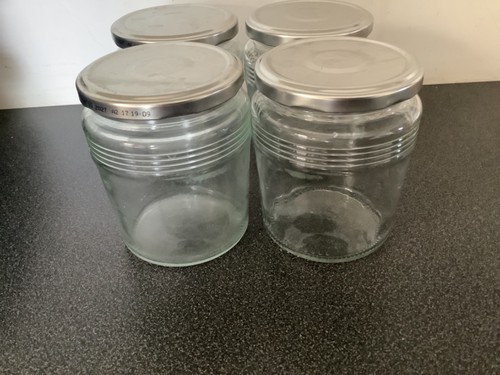 Empty jam jars - 4,
