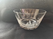 Orrefors Sweden Cities Bowl