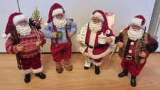 12'' Xmas Standing Santa Claus