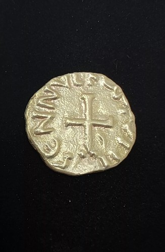 Anglo saxon silver coin penny - anglo,