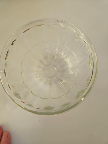 Vintage jaj pyrex clear - clear, glass