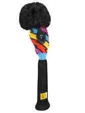 LOUDMOUTH GOLF CAPTAIN THUNDERBOLT RESCUE OR HYBRID WOOD POMPOM HEADCOVER.