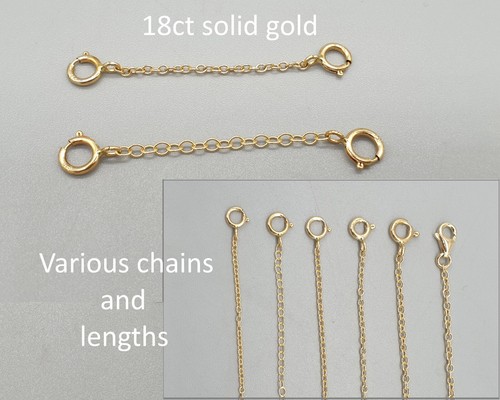18k 18ct yellow - , chain