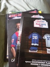 football programmes x 10