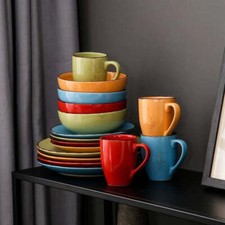 Crockery Set Retro 4/8/12