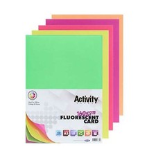 A3 Coloured Cards Activity 20
