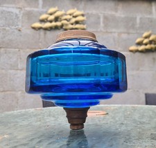 Original Victorian Blue Facet