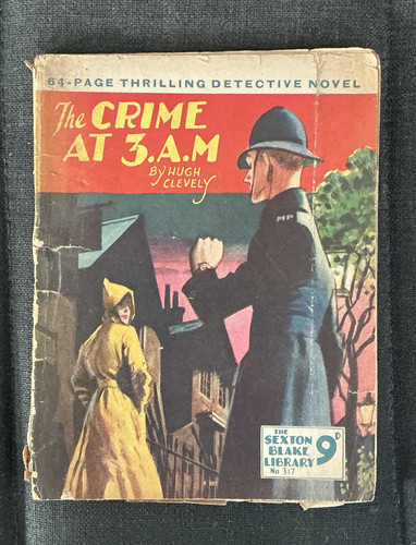 Sexton blake library 317 crime - 317,