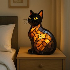 New Cat Lamp Retro Tabletop