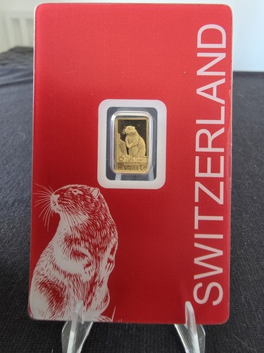 Pamp suisse beaver gold bar - suisse,
