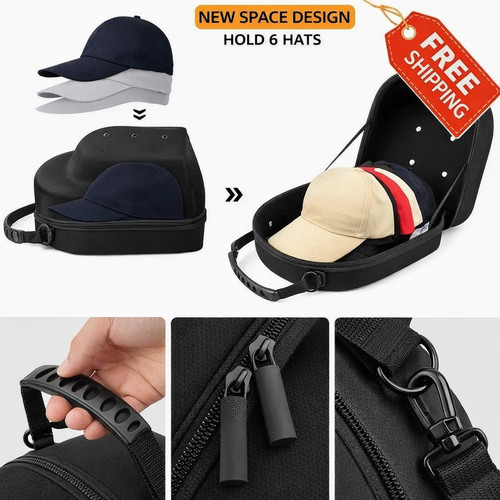 Premium eva hat travel case - eva,
