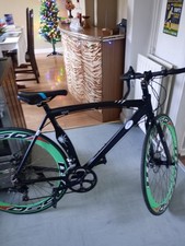 Black and Green Racing  Bicycle Used In good  Condition Collection Only WV10