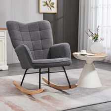 Wingback Rocking Chair for