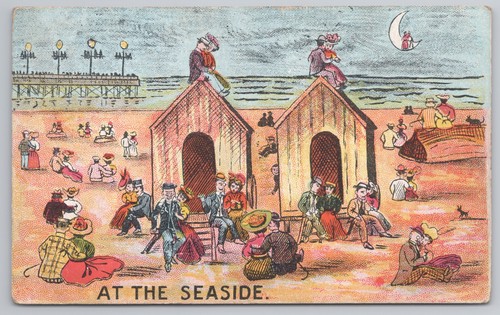 The seaside comic bathing - the,