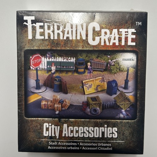 Mantic terrain crate city - terrain,