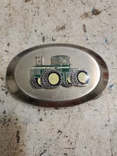  Vintage John Deere four wheel drive tractor belt buckle Deere Used