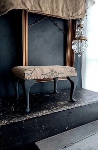 Deconstructed footstool french - deconstructed,