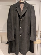 Original Crombie Coat Mens 46"