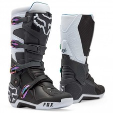 FOX (MX26) MX Boots - MOTION 2.0 (Black/Grey/White)