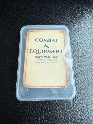 Dnd magic item cards combat - magic,