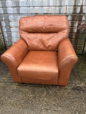 G Plan Leather Armchair Tan