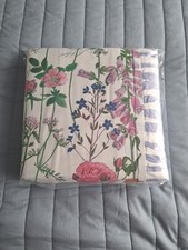 Lucy Tiffney Foxglove Ruffle King Duvet Cover Set 180 Thread Count Cotton