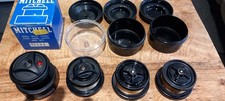 4 MITCHELL SPARE SPOOLS +  3 TUBS. 1 BOXED UNUSED