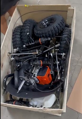 Used 63cc tir - 6', black