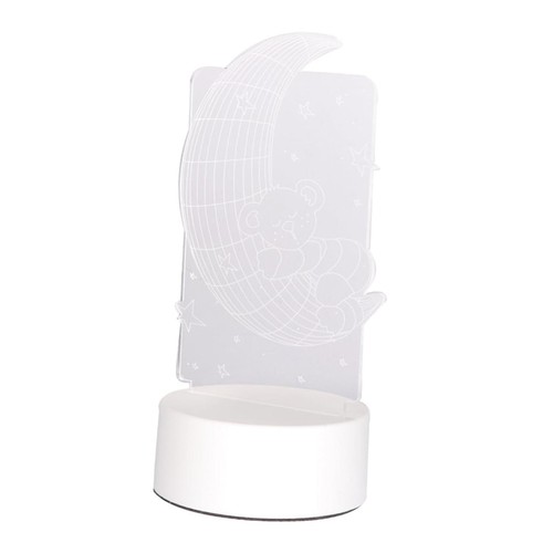 Creative night light - light, table
