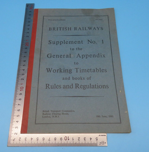 British railways supplement - railways,