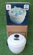 New Rare Vintage 1950s Thermos Bakelite Vacuum Ice Bucket Bowl Model 931  Cream 