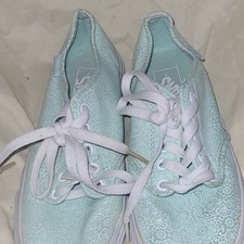 VANS Women's Light Blue Floral