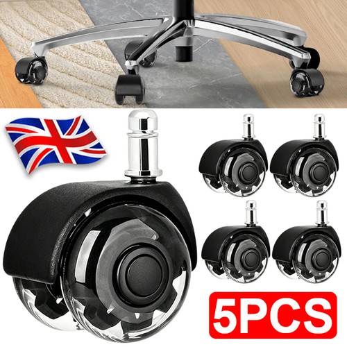 5pcs office chair wheels - 5pcs,