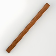 Vintage wooden ruler - wooden, boxwood