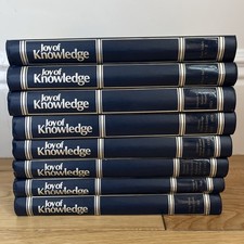 Joy of Knowledge Encyclopaedia (1980's) complete set with index in 8 Binders